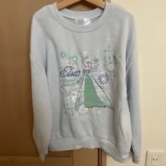 エルサ プリント スウェット トレーナー