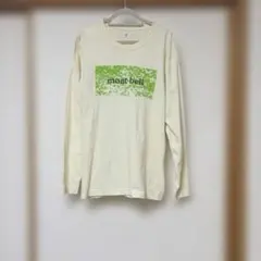 【モンベル】長袖Tシャツ　ロゴ　プリント　丸首　春秋
