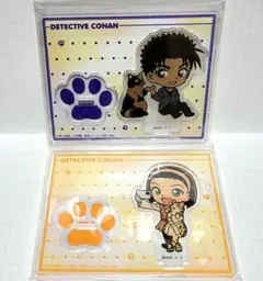 新品　名探偵コナン アクリルスタンド 京極真 鈴木園子 猫