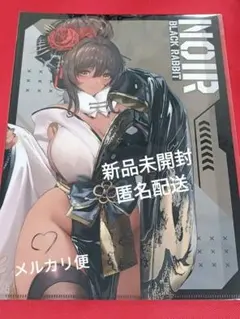 勝利の女神:NIKKE ノワール:ブラックラビット シングルクリアファイル