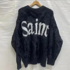 激レア tiji jojo着用Saint Mxxxxxx 23aw モヘアニット - メルカリ