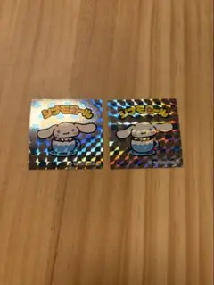 サンリオキャラクターズマンシール、シナモロール 2枚セット