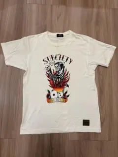Subciety グラフィックTシャツ アイボリーのサムネイル