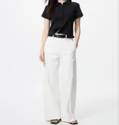 UNIQLO ユニクロ ワイドトラウザージーンズ