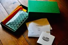 GOYARD Goyard Saint-Roch Wallet Greenのサムネイル