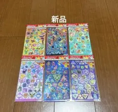 新品　ポケモン　キラッとシール　ホログラムシール　6種　コンプリート