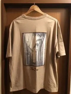 【美品・即日発送】ANTIBAL 背面刺繍Tシャツ 胸ポケット付 ライトブラウンのサムネイル