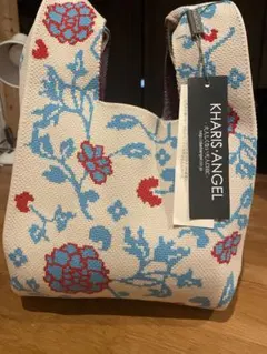 新品♡KHARIS-ANGEL 花柄トートバッグ