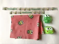 けろけろけろっぴ ハギレ　おもちゃなどまとめ売り　平成　レトロ　サンリオ