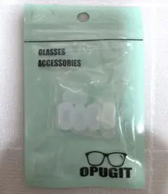 OPUGIT メガネ鼻パッド 5ペア Mサイズ ホワイトのサムネイル