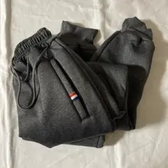 XL 男女兼用 ジョガーパンツ スウェット グレー 裏起毛 ゴム 裏ボア 極暖