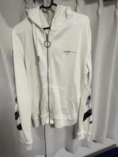 Off-White ホワイト パーカー M swag Off-White ホワイト パーカー M swag - メルカリ