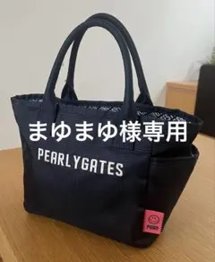 PEARLY GATES ネイビー トートバッグ