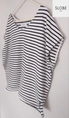 SLOBE IENA 【WEB限定】 ルーズVネックショートスリーブTシャツのサムネイル