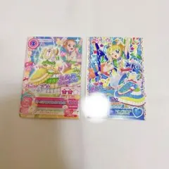 アイカツ プリパラ カツパラ 入場特典 プリチケ カード ひなき みれぃ