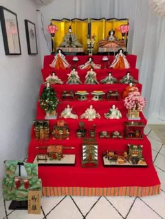 【直接取引】七段雛人形