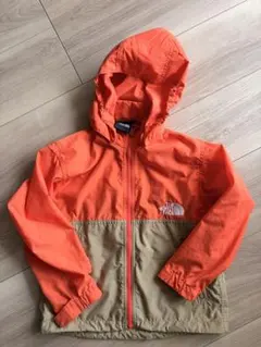 THE NORTH FACE キッズ ジャケット オレンジ ベージュ