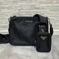 プラダ クロス ショルダーバッグ ブラック 2VH113