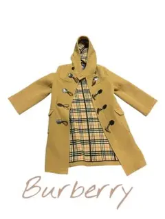 Burberry ダッフルコート イエロー140