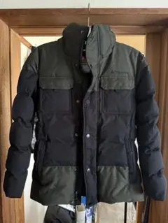 Columbia ダウンジャケット ブラック/オリーブ