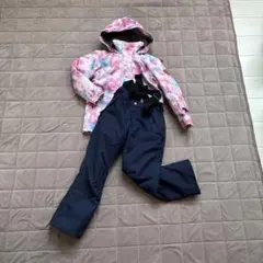 女の子 スキーウェア上下 130 スノボ