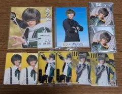 ミュージカル刀剣乱舞　刀ミュ　桑名江　ブロマイド　ウエハース　缶バッジ　DMM