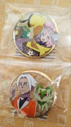 ポケモントレーナーズ　ナンジャモ　缶バッジ