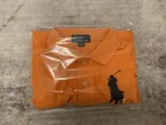 Polo by Ralph Lauren オレンジ長袖ポロシャツ