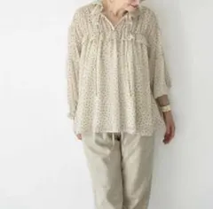 Hug O War Cloth ××× 楊柳ドットフリルブラウスのサムネイル