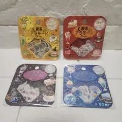 【匿名配送】喫茶アラモード フレーク シール 4点セット　BGM