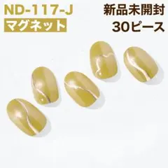 ND-117-J ohora ジェルネイルシール マスタード マグネット 春夏⑯