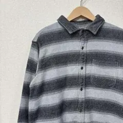 ギャップ　長袖シャツ　ヘビネル　肉厚　アメリカ古着　L 4136