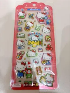 【正規品】ハローキティ レトロキティ ドロップジェリーシール サンリオ キティ