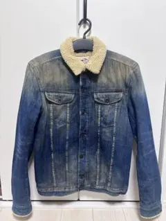 Diesel ボア襟デニムジャケット M