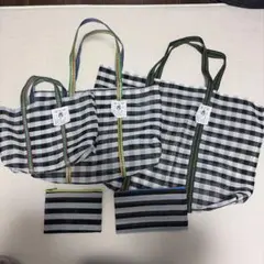 新品　台湾漁師網バッグ　セット
