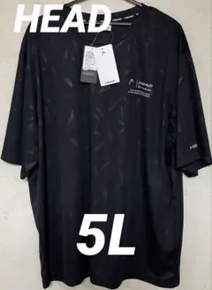 HEAD 大きいサイズドライTシャツ5L❾ビッグサイズ※速乾※オーバーサイズ