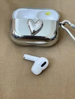 左耳　ハート型シルバーケース付き