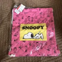 SNOOPYナップサック(ピンク)