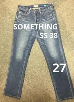 ［O11-22］SOMETHING SS38 COOL テーパードストレート27