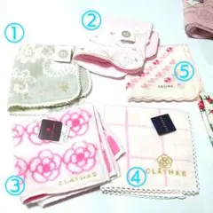 【新品】ブランドハンカチ９枚まとめ売り