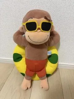 おさるのジョージ Lぬいぐるみ SUMMER
