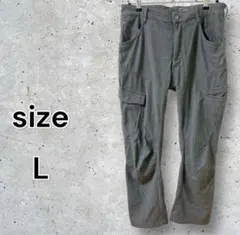フィールドコア ワークパンツ (L) グレー ストレッチ 裾上げ済み ワークマンのサムネイル