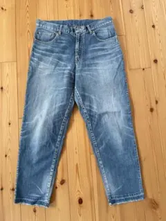 kolor/カラー 裾カットオフ ストレッチ テーパード デニムパンツのサムネイル