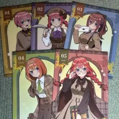 五等分の花嫁　クリアファイル　カレッジスタイル