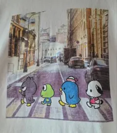はぴだんぶい　ばつ丸　ポチャッコ　タキシードサム　Tシャツ　ニッセン　ベルーナ
