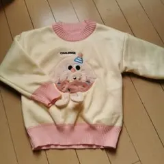 アイスクリーム刺繍トレーナー