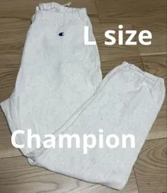 Champion チャンピョン　L スウェット　ホワイト　メンズ