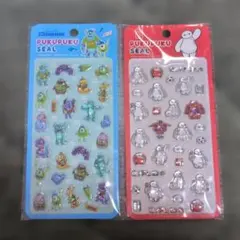 モンスターズインク ベイマックス ぷくぷくシールセット