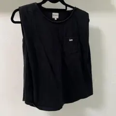 Lee ノースリーブ ポケットTシャツ ブラック Sのサムネイル