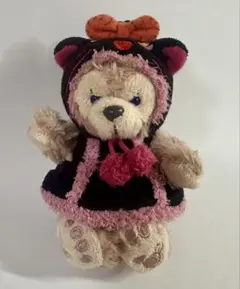 シェリーメイ ぬいぐるみキーホルダー 黒とピンクの衣装